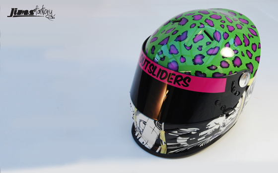 JimsFactory Custom Painted Helmet